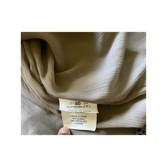 Vintage Genuine Suede Leather Women/Teen Jacket with Fringe Sz Small 40 Western - Picture 3 of 10